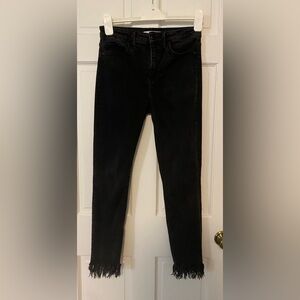 Sam Edelman Black High-Rise Skinny Jeans, Size 27
